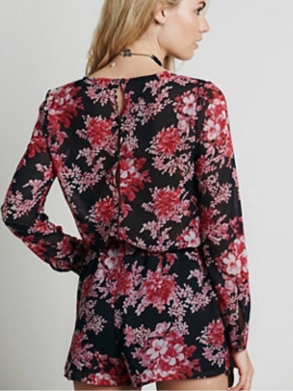 Free People Float Away Floral Romper